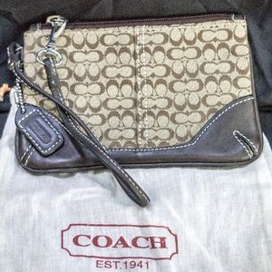 Coach Wristlet